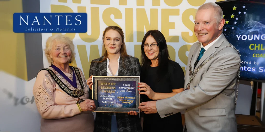 Nantes Solicitors, Sponosrs of the 2023 WeyPort Business Awards